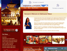 Tablet Screenshot of kathmandutruro.co.uk